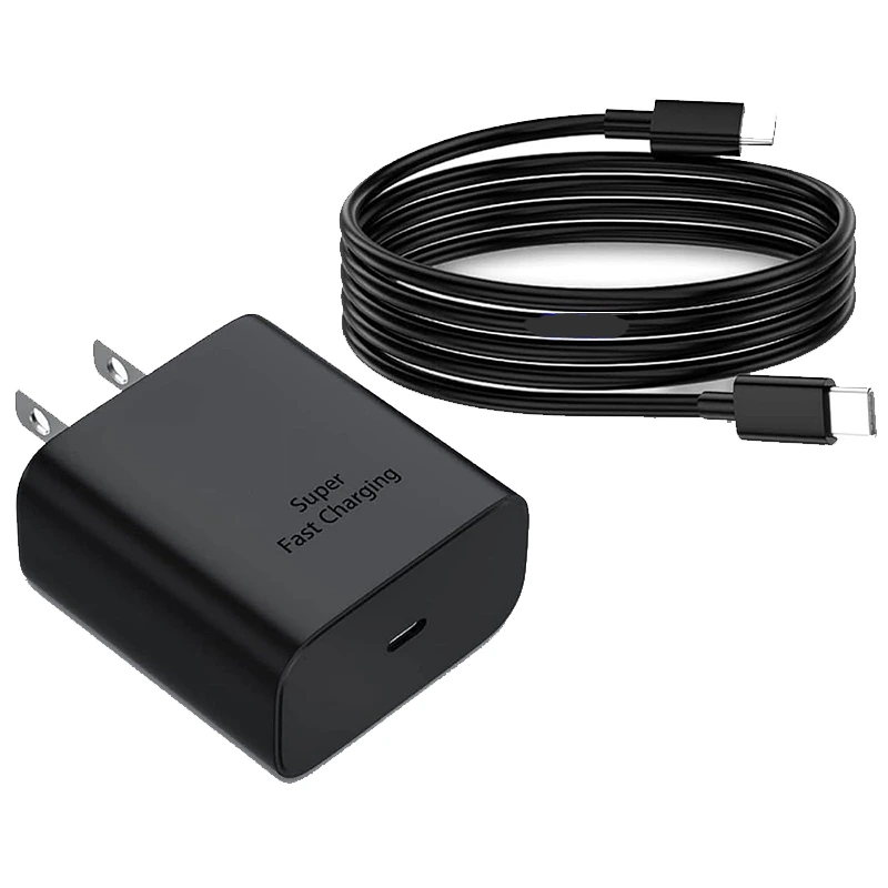 Bridgetown Samsung Adaptive Fast Charger Wall Adapter and USB Type C Fast Charging Cable Awesome Gear Barbados